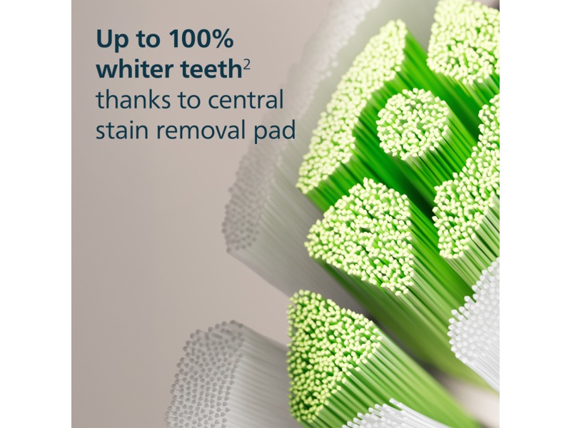 Philips Sonicare W2 Optimal White tannbørstehoder (4 pack, hvit) Tannbørstehoder