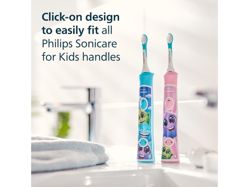 Philips Sonicare For Kids tannbørstehoder (2 pack) Tannbørstehoder