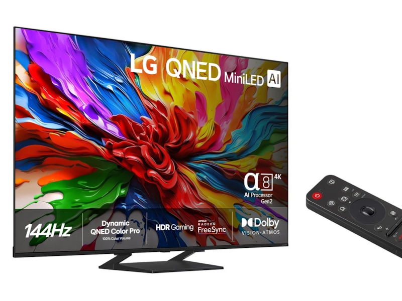 LG 55" QNED93 AI 4K QNED Smart TV (2025) 50 - 59 tommer TV