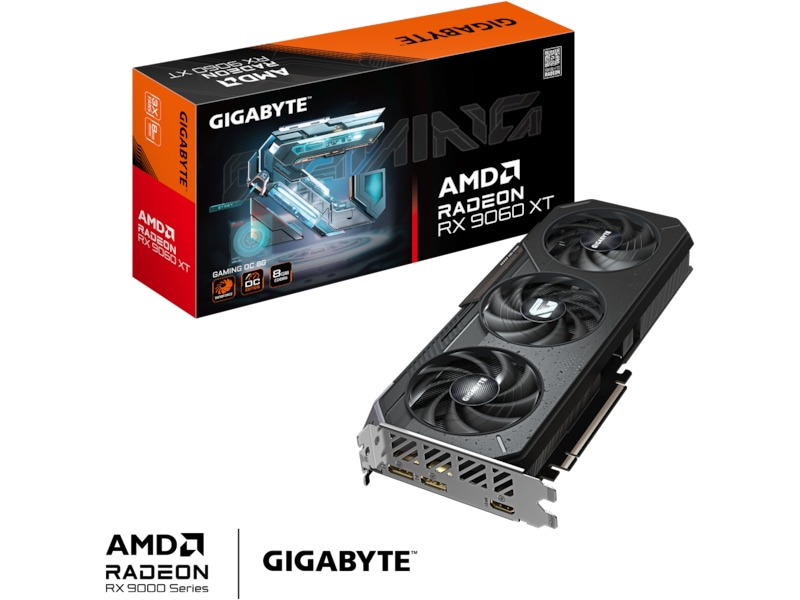 Gigabyte Radeon RX 9060 XT Gaming OC Skjermkort