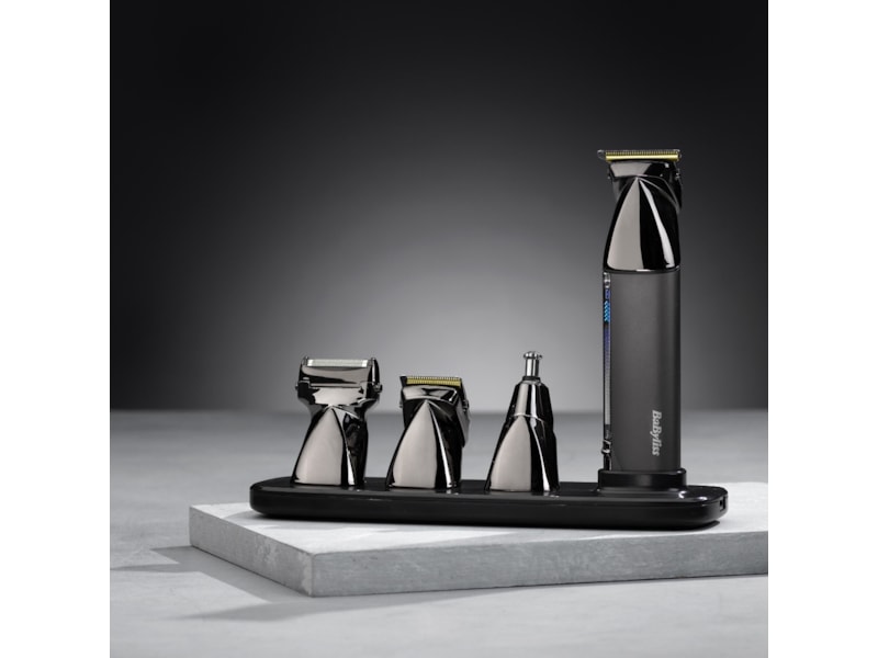 BaByliss Super X Metal 15-in-1 trådløs mutlitrimmer (sort) Hårklippere