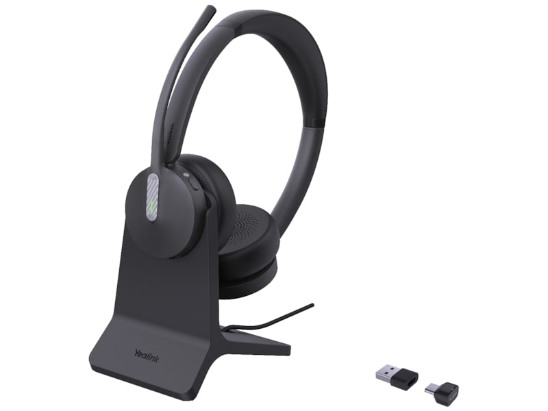 Yealink BH70 USB-C/A trådløs On-Ear Headset Trådløse hodesett