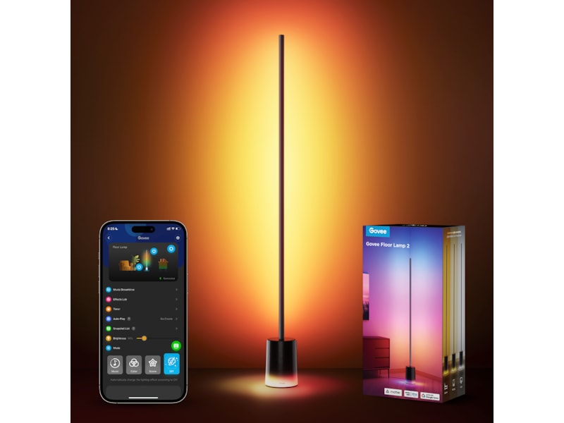 Govee Floor Lamp 2 (sort) Gulvlampe