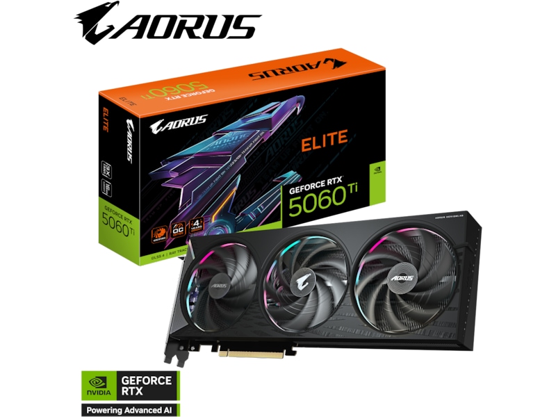 Gigabyte GeForce RTX 5060 Ti GAMING OC Skjermkort