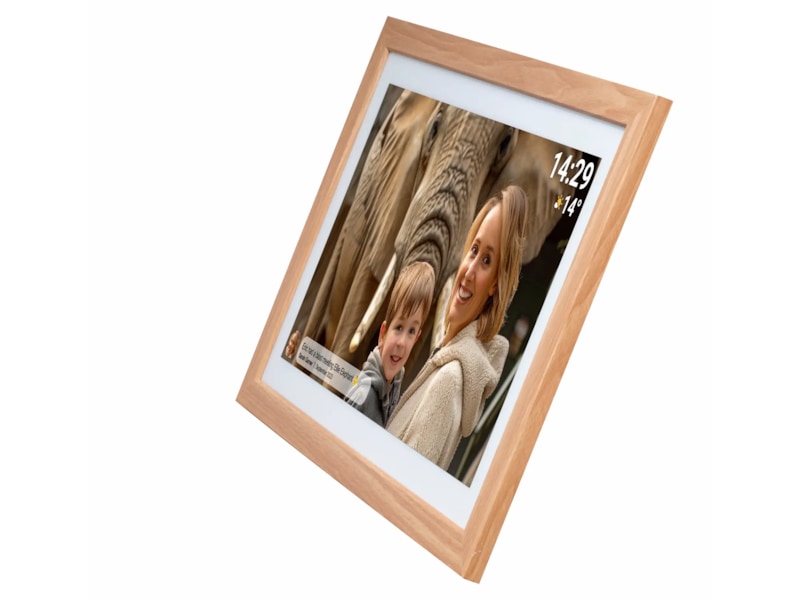 Denver PFF-2162LW 21,5" Digital fotoramme (lys eik) TV-ramme & tilbehør
