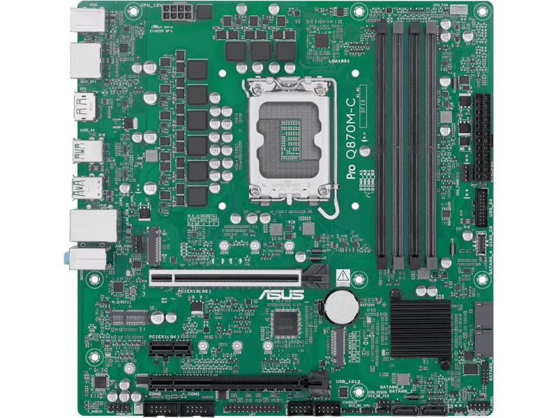 ASUS Pro Q870M-C-CSM Hovedkort Intel Socket
