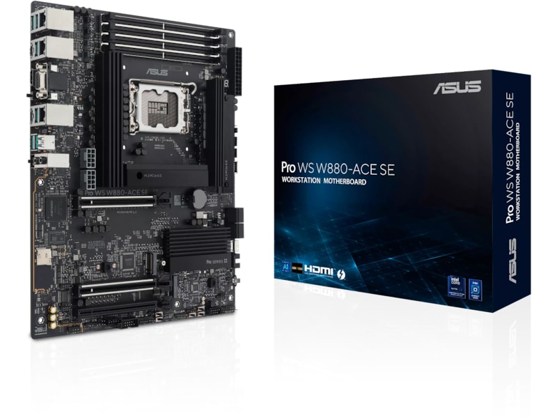 ASUS Pro WS W880-ACE SE Hovedkort Intel Socket