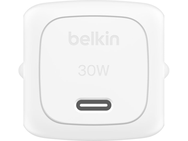 Belkin BoostCharge 30W USB-C lader (hvit) Mobilladere