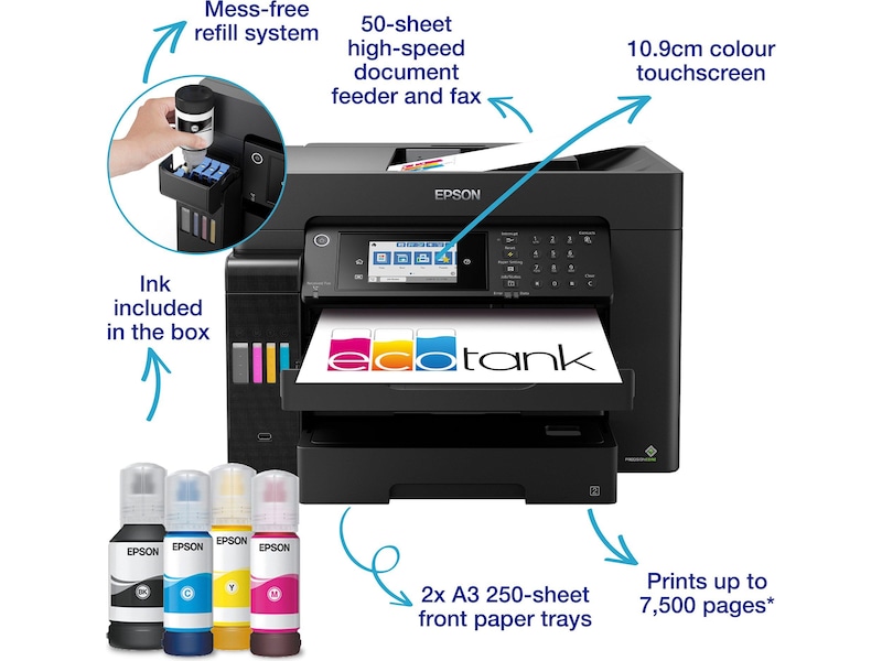 Epson EcoTank ET-16655 blekkskriver Skrivere