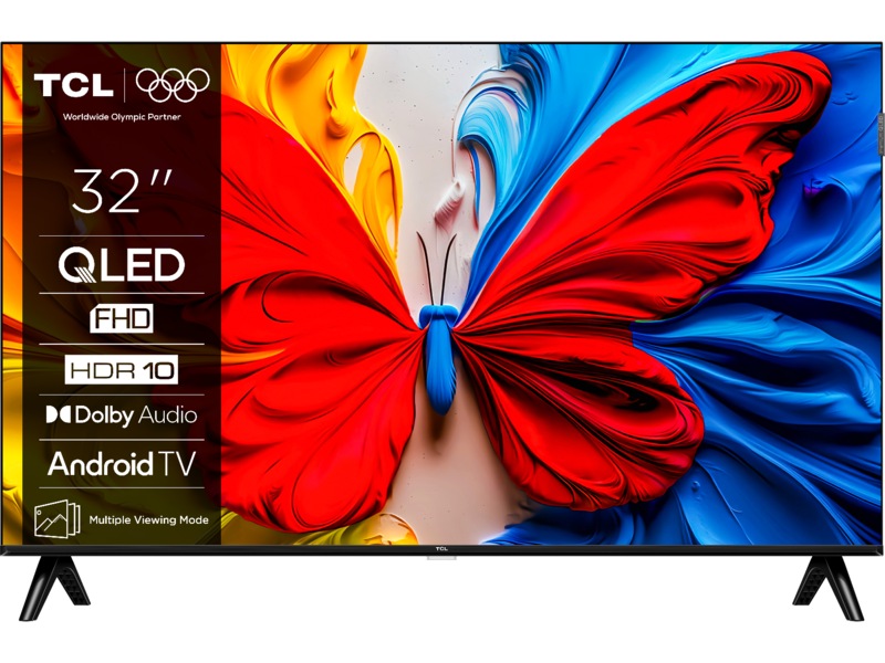 TCL 32" V5C HD Ready QLED Android TV 20 - 49 tommer TV