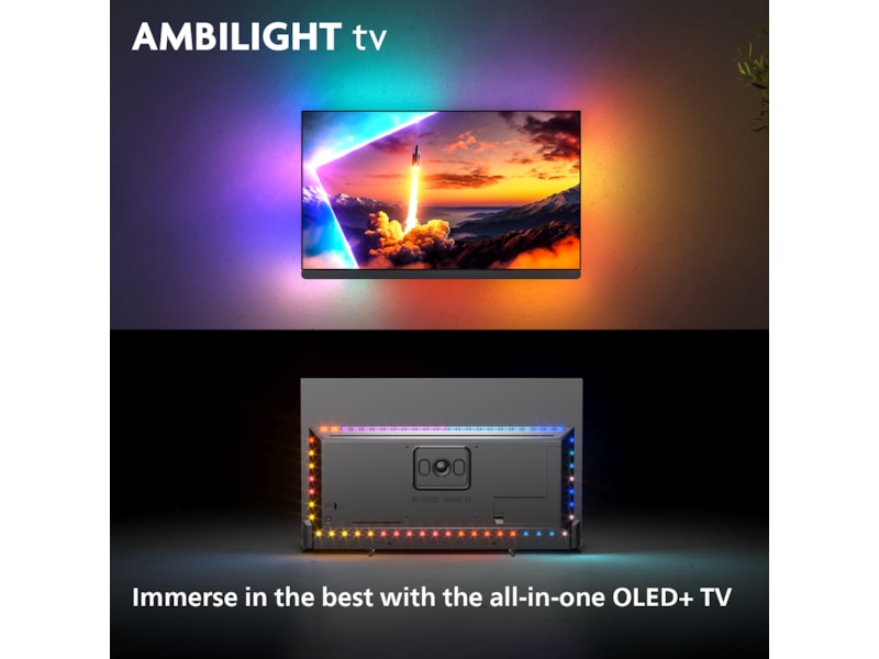 Philips 65" OLED910/12 OLED Plus Smart Ambilight AI TV (2025) 60 - 69 tommer TV