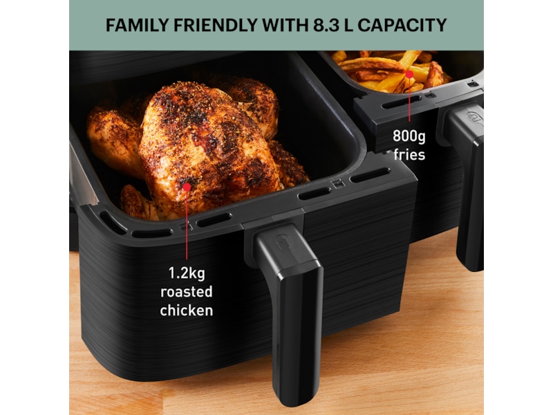 OBH Nordica Dual Easy Fry Air fryer AG901NS0 Airfryer