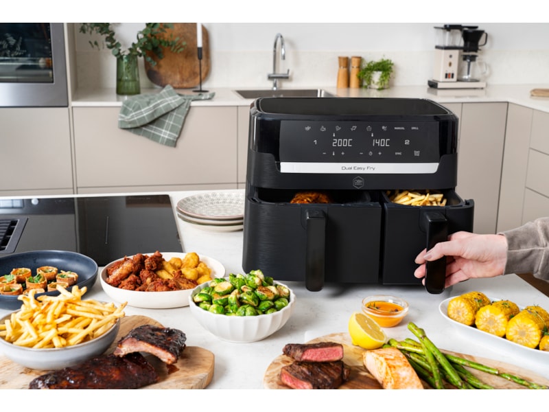 OBH Nordica Dual Easy Fry Air fryer AG901NS0 Airfryer