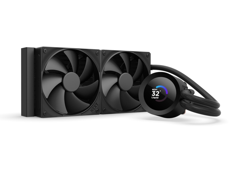 NZXT Kraken Plus 240 Kjøler (sort) CPU - Vannkjøling