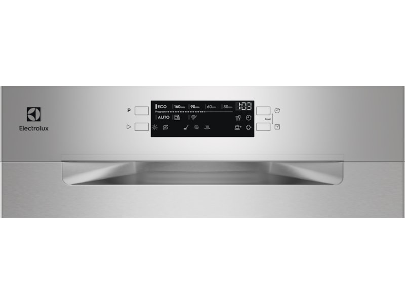 Electrolux 600 SatelliteClean oppvaskmaskin (stål) Underbygd oppvaskmaskin