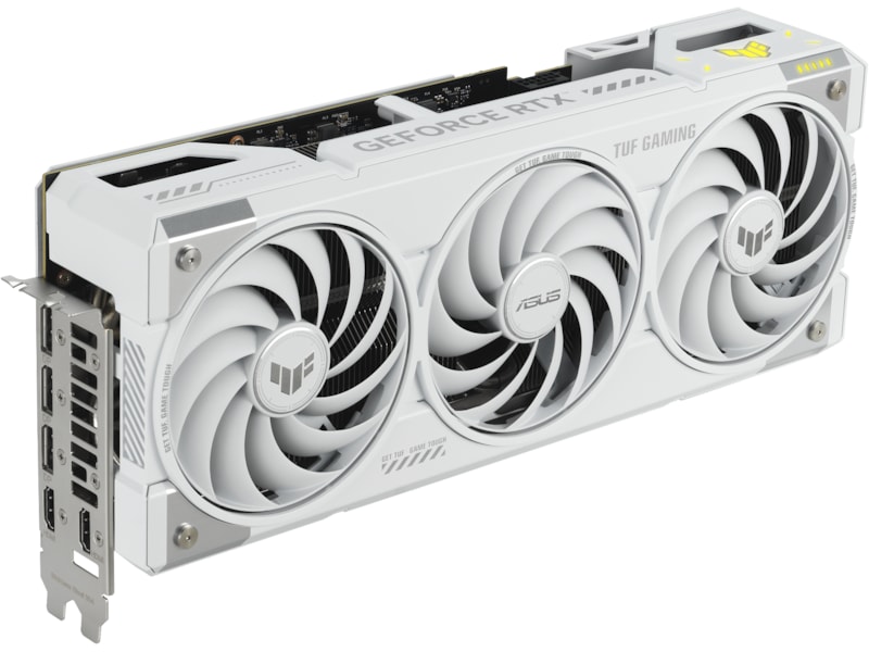 Asus TUF Gaming GeForce RTX 5070 Ti OC (hvit) Skjermkort