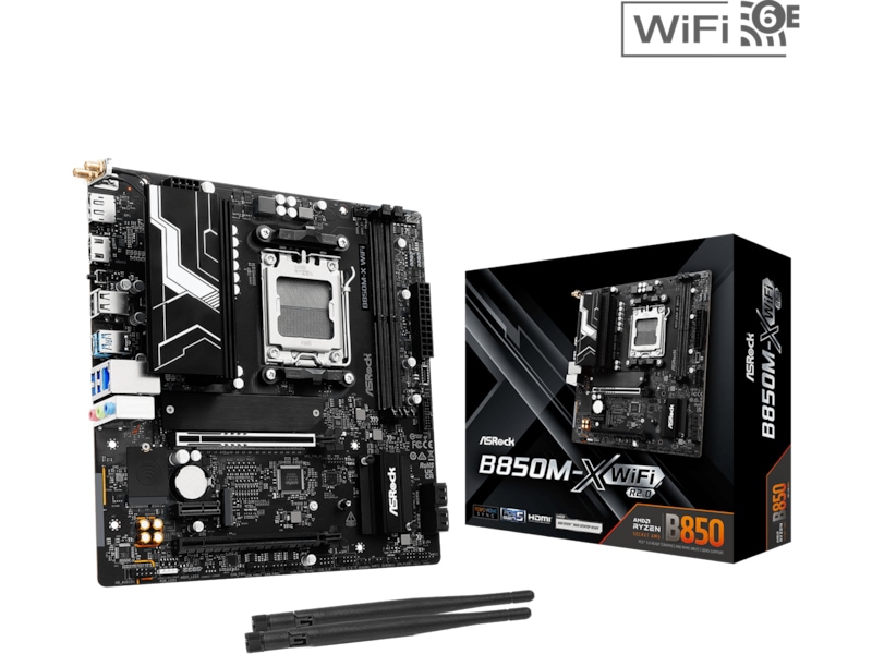 ASRock B850M-X WIFI R2.0 Hovedkort AMD Socket