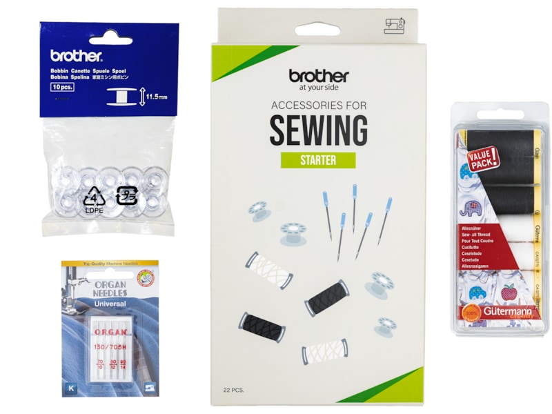 Brother STARTER tilbehørssett 22 deler Tilbehør til symaskiner