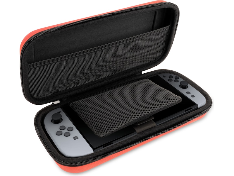 Nacon Transport Case for Nintendo Switch 2 (lys rød) Tilbehør til spillkonsoller