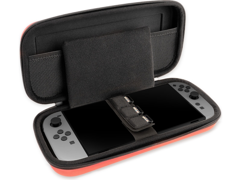 Nacon Transport Case for Nintendo Switch 2 (lys rød) Tilbehør til spillkonsoller