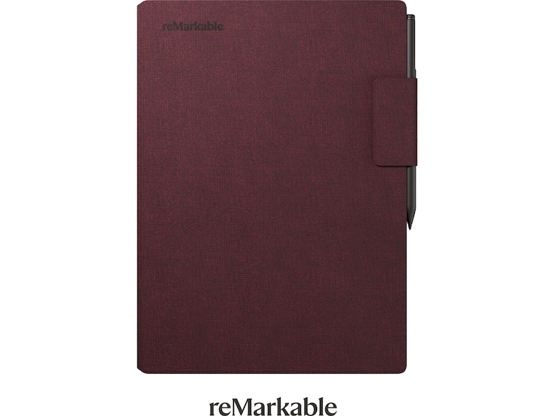 reMarkable Paper Pro Book Folio (burgunder) Tilbehør til digitale notatblokker