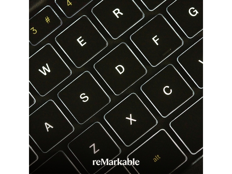 reMarkable Paper Pro Type Folio tastaturdeksel (basalt) Tilbehør til digitale notatblokker