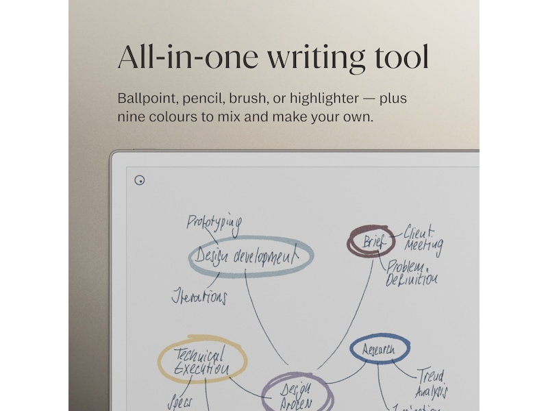 reMarkable Paper Pro Marker (varm grå) Tilbehør til digitale notatblokker