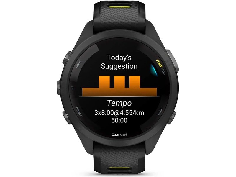 Garmin Forerunner 265S 42mm GPS (sort) -B-Grade Demo klokker
