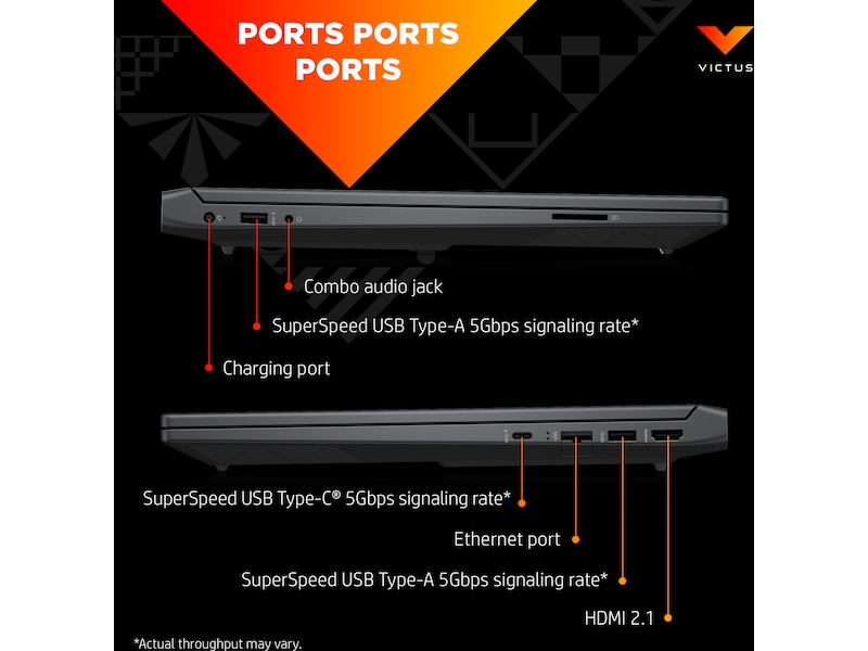 HP Victus Gaming Laptop 15-fb3019no 15,6" FHD 144 Hz Gaming laptop