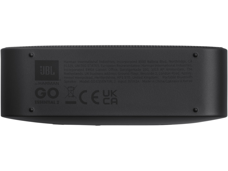 JBL GO essential 2 Trådløs bluetooth høyttaler (sort) Trådløs / Bluetooth-høyttaler