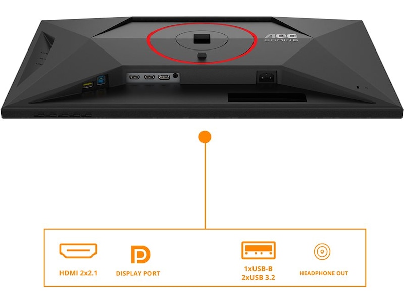 AOC 27" 4K gamingskjerm U27G4R Gamingskjermer