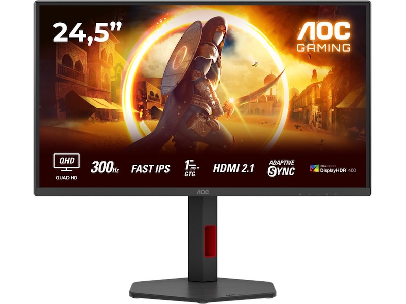AOC 25" gamingskjerm Q25G4SR Gamingskjermer