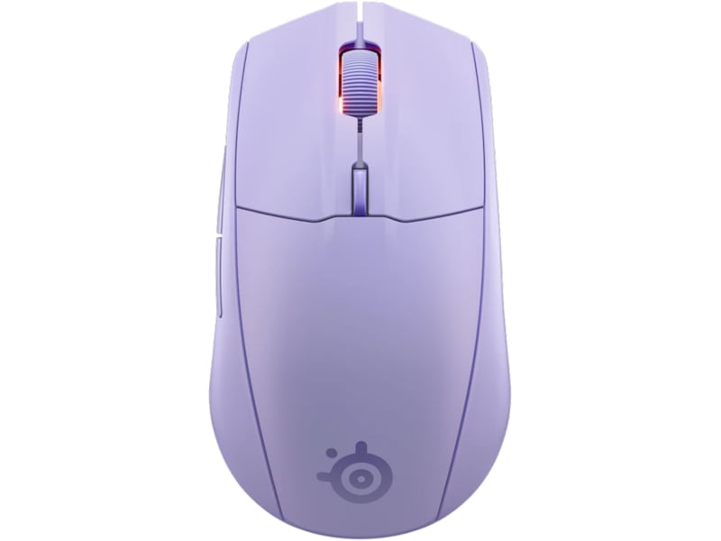 SteelSeries Rival 3 Gen 2 trådløs gamingmus (lavender) Gamingmus