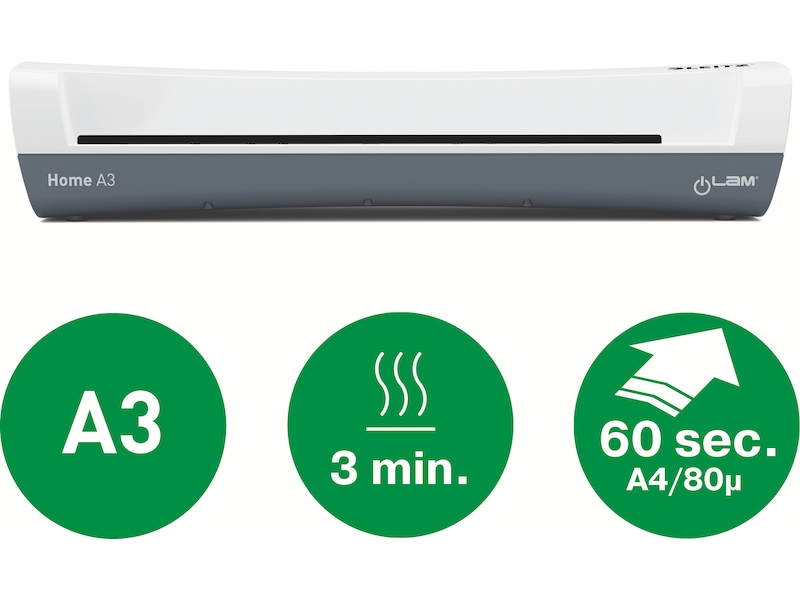 Leitz lamineringsmaskin iLAM Home A3 Lamineringsmaskiner