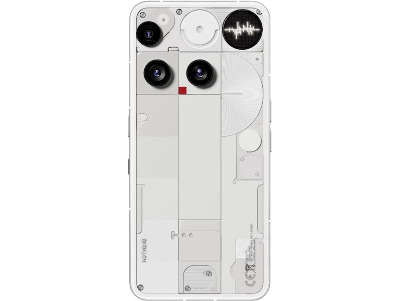 Nothing Phone (3) 512GB (hvit) Mobiltelefoner