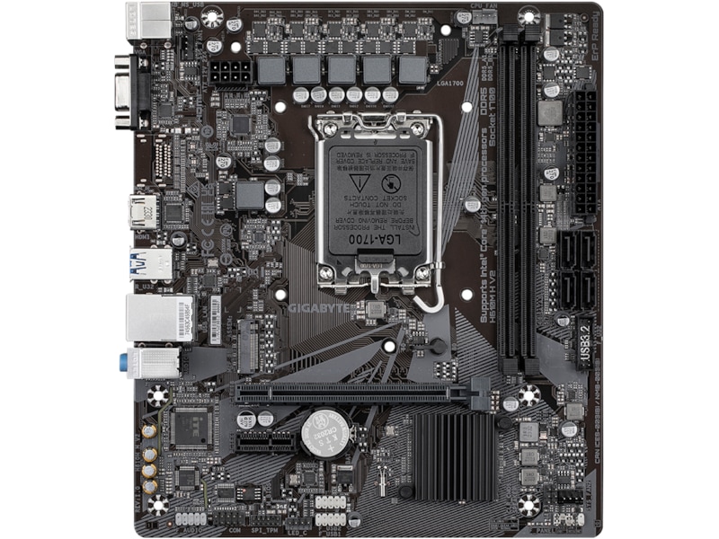 Gigabyte H610M H V2 Hovedkort Intel Socket
