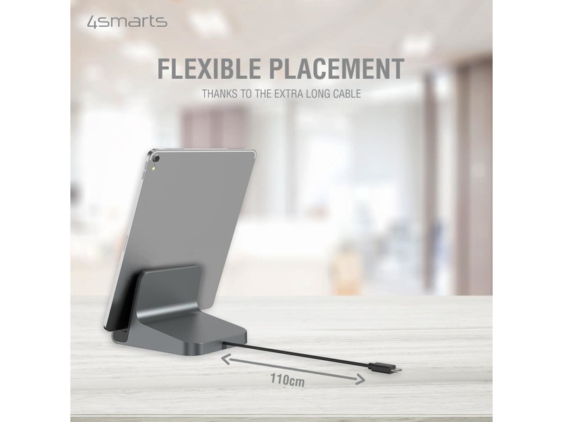 4smarts 60W USB-C Ladestasjon (sort) Ladestasjon