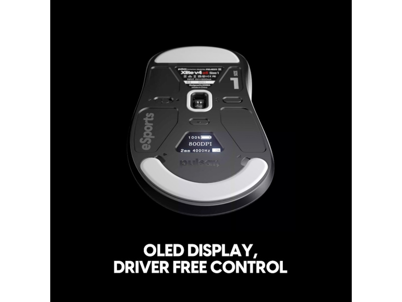 Pulsar Xlite V4 eS Mini Trådløs gamingmus (sort) Gamingmus