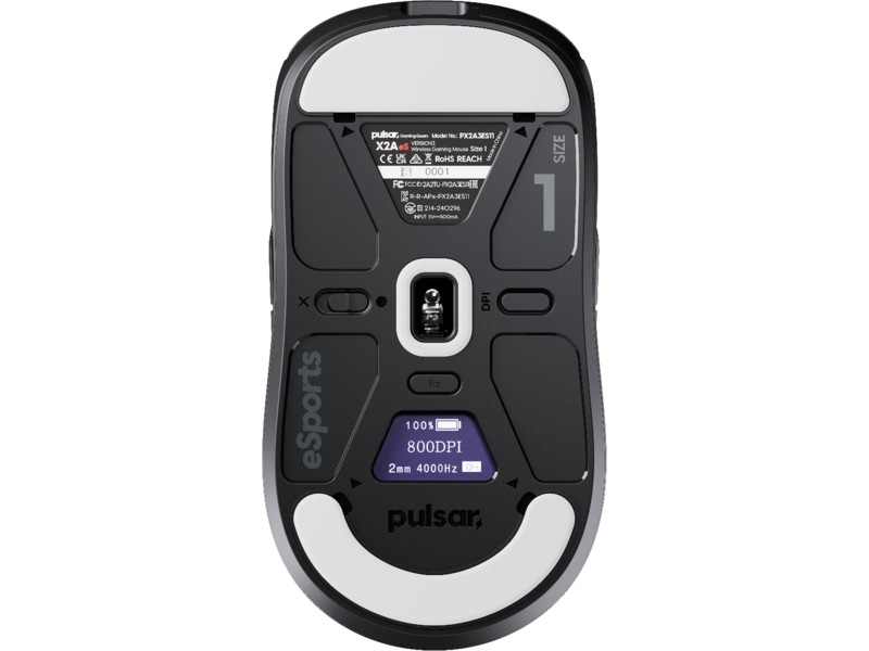Pulsar X2A v3 eS Mini Trådløs Gamingmus (sort) Gamingmus