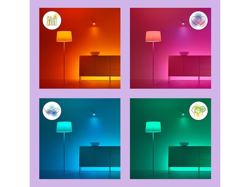 WiZ BLE spot 50w GU10 Lyspære (3-pack) Lyspærer & LED-pærer