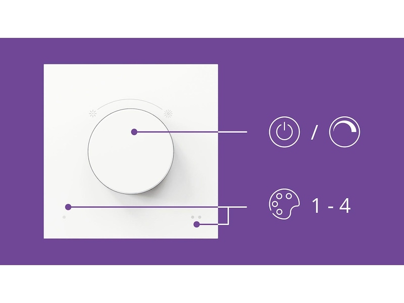 WiZ Smart Dreiebryter Lysbrytere, dimmere & lysstyring
