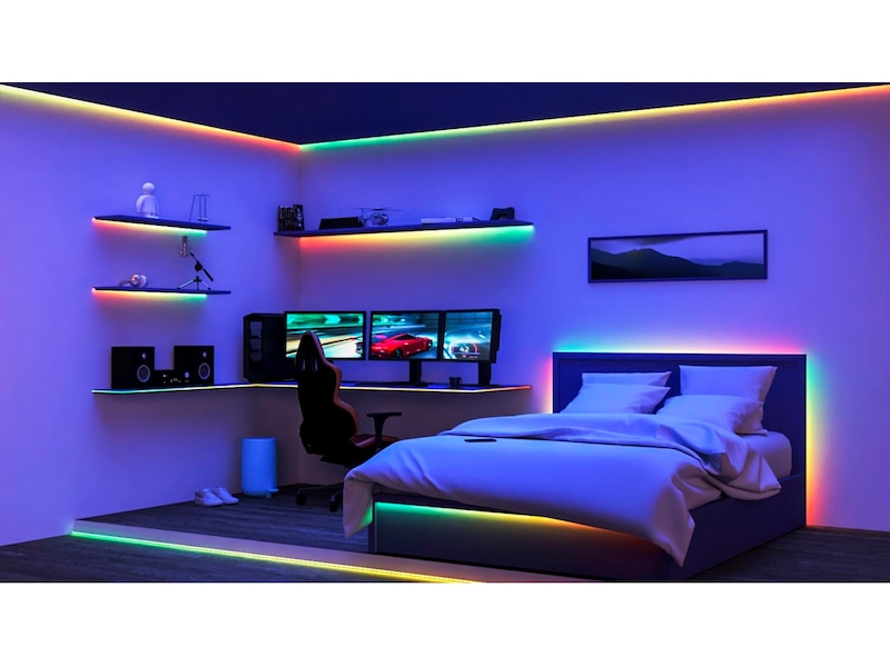 WiZ RGBIC Led stripe 10m (5+5) Led strips & underholdning