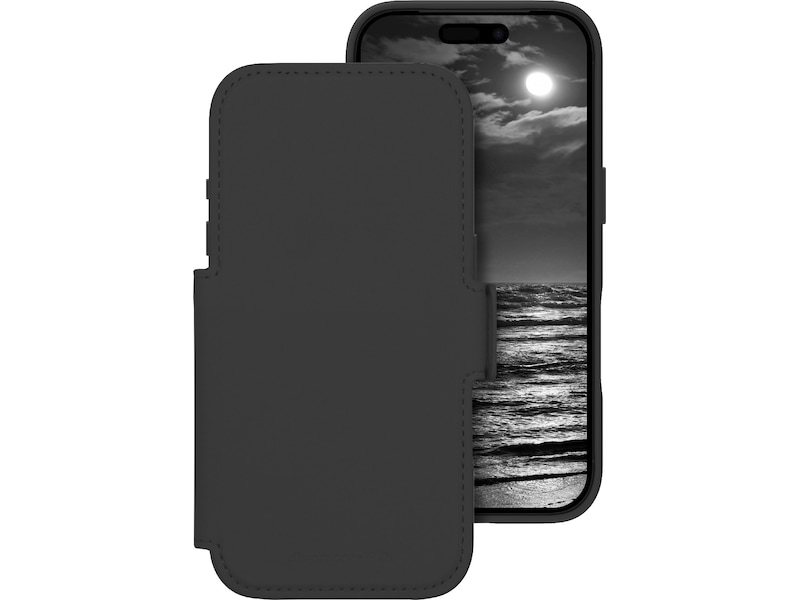 dbramante1928 iPhone 17 Pro Lynge 2-i-1 Lommebokdeksel (midnight) Mobildeksel