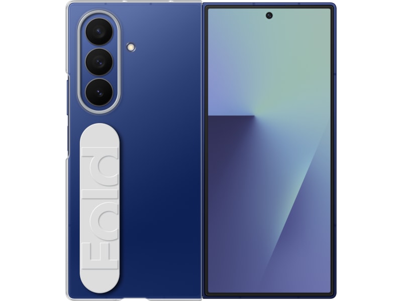 Samsung Galaxy Z Fold7 Clear Grip Case (gjennomsiktig) Mobildeksel