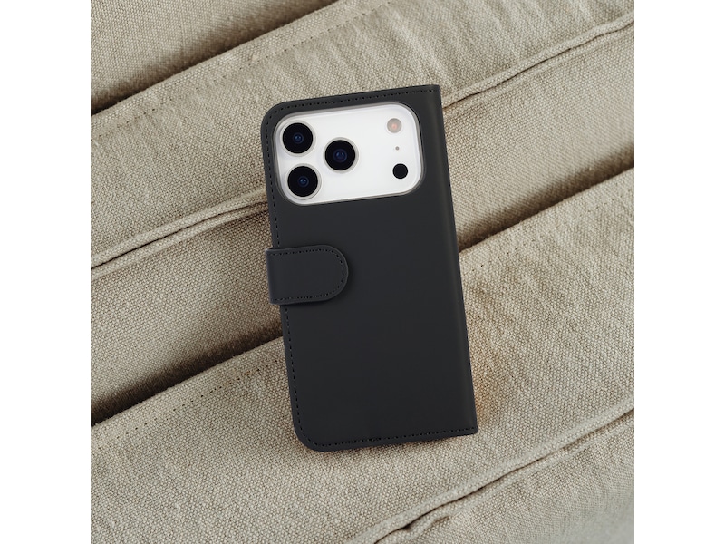iiglo iPhone 17 Pro Lommebokdeksel (sort) Mobildeksel
