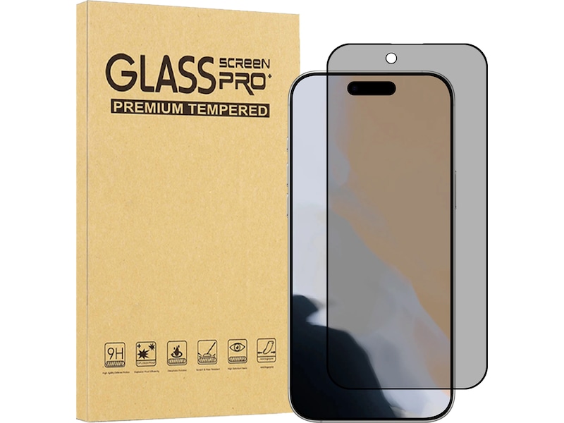 iiglo iPhone Air Privacy skjermbeskytter Skjermbeskytter