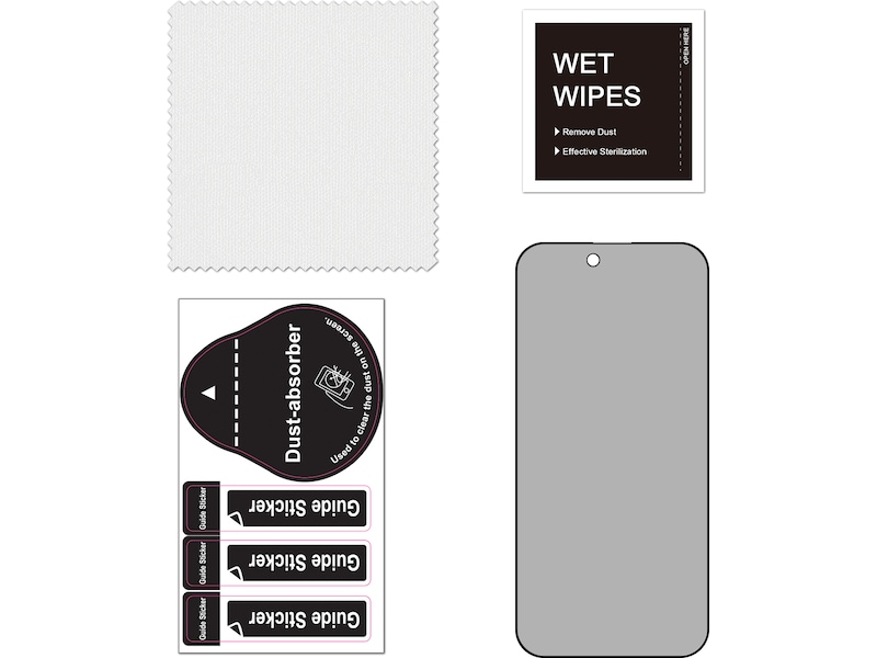 iiglo iPhone Air Privacy skjermbeskytter Skjermbeskytter