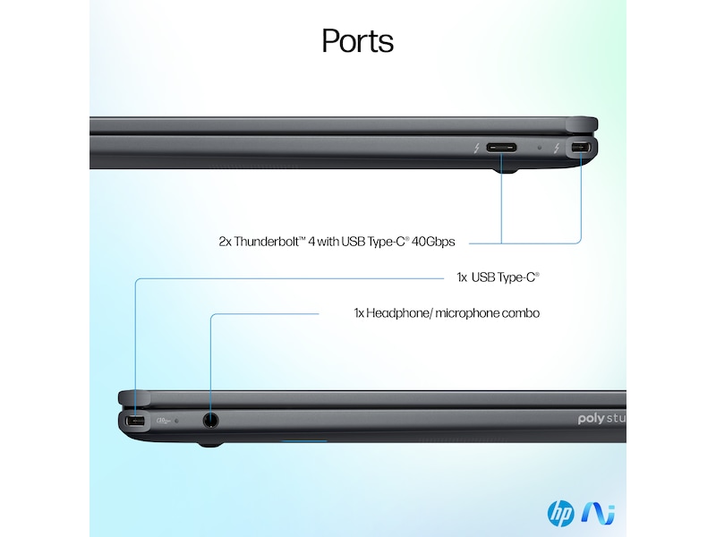 HP OmniBook Ultra Flip AI PC 14-fh0093no 14" 3K OLED Touch PC - Bærbar / laptop