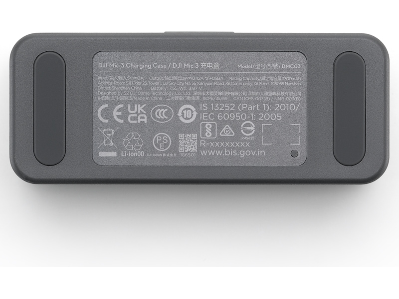 DJI Mic 3 Charging Case Streaming tilbehør