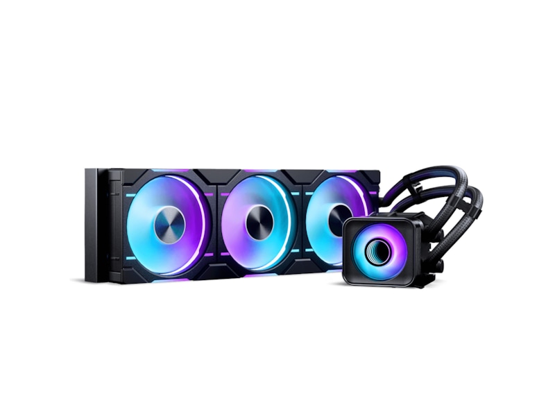 Phanteks Glacier One 360D30 X2 DRGB AIO Kjøler (sort) CPU - Vannkjøling